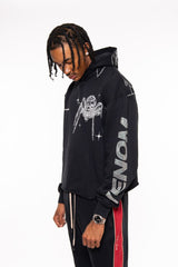 Vie Riche - Venom Biker Hoodie - Black