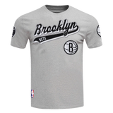 Pro Standard - Brooklyn Nets Script Tee - Grey