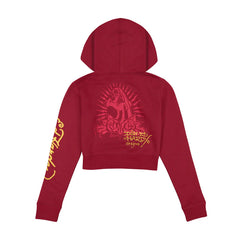Ed Hardy - Wine Amor Butterfly Hoodie