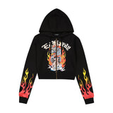 Ed Hardy - Tiger Flame Hoodie