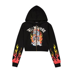 Ed Hardy - Tiger Flame Hoodie