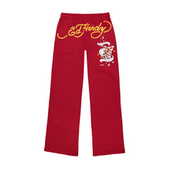 Ed Hardy - Wine Amor Butterfly Sweatpants