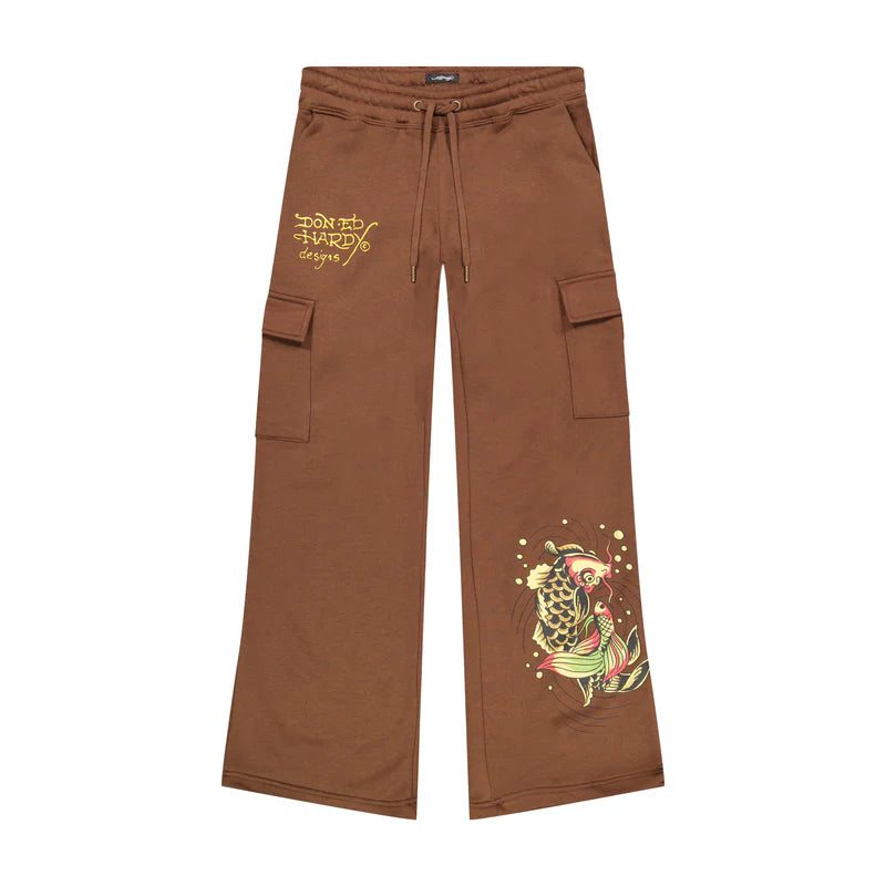 Ed Hardy - Koi Fish Cargo Sweatpants