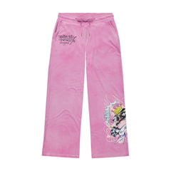 Ed Hardy - Pink Crown Pant Sweatpants