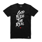 Hasta Muerte - God Bless The Real Tee - Black