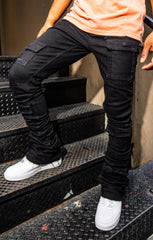 BLACK BRUTINI 2.0 SUPER-STACKED JEAN