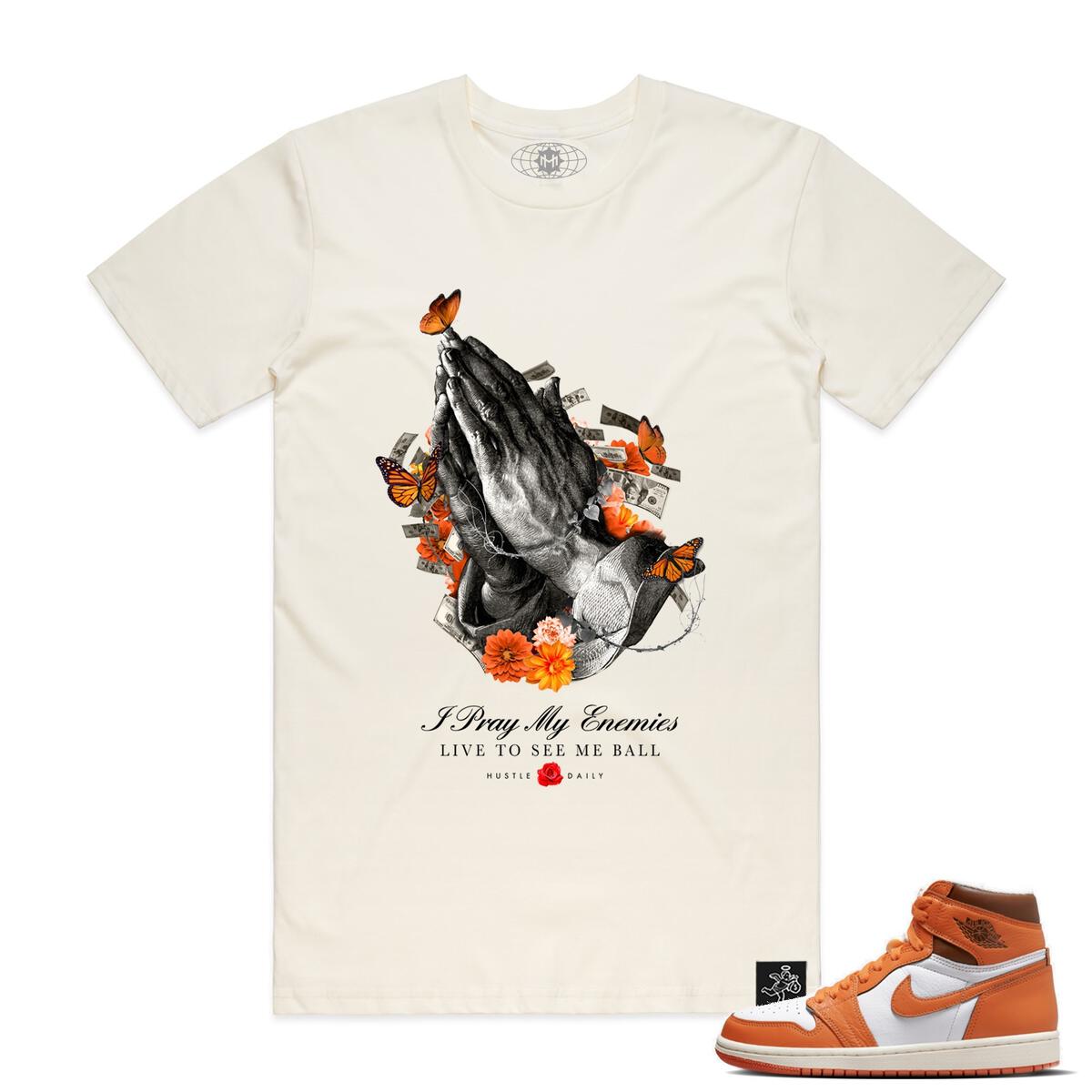 Hasta Muerte - Cream Pray For My Enemies Tee