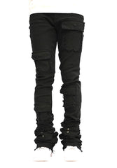 BLACK BRUTINI 2.0 SUPER-STACKED JEAN