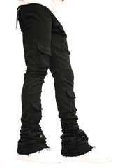 BLACK BRUTINI 2.0 SUPER-STACKED JEAN