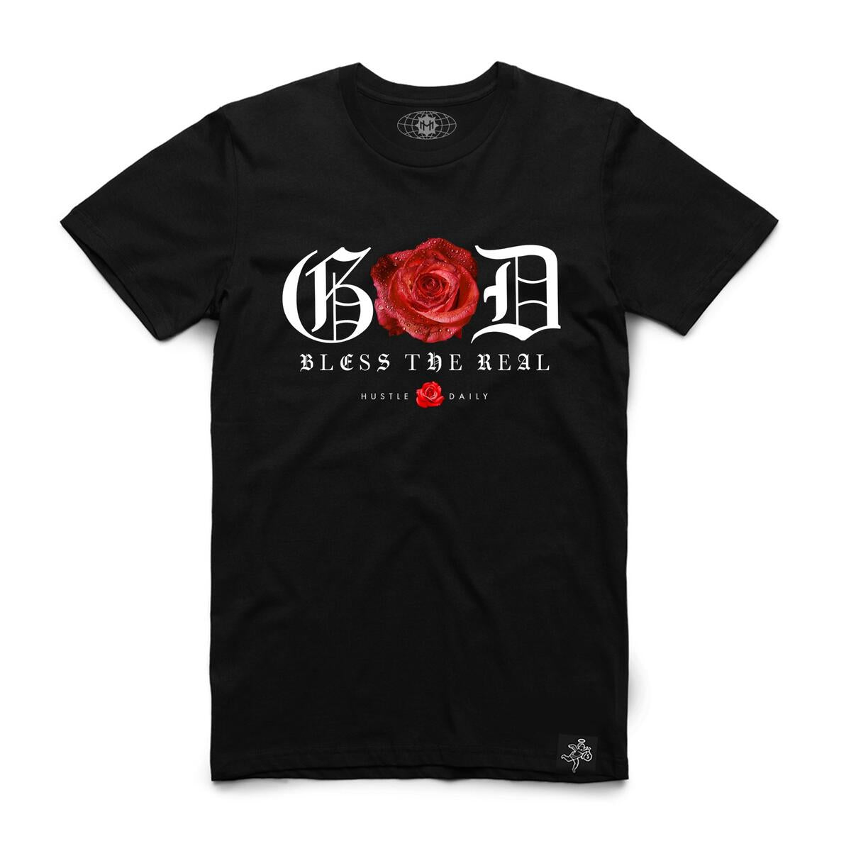 Hasta Muerte - Black God Rose Tee