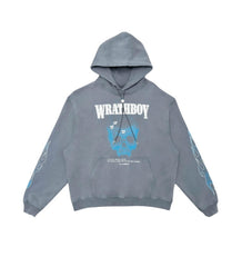 Wrathboy - Kill Your Demons Hoodie - Grey