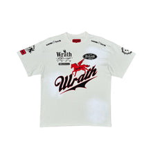 Wrathboy - Good Luck Racing Tee - Natural