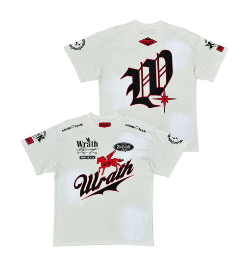 Wrathboy - Good Luck Racing Tee - Natural