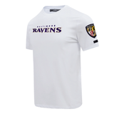 Pro Standard -  Baltimore Ravens Classic SJ T-Shirt - White