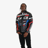 Copper Rivet - Black Race  Moto PU Jacket