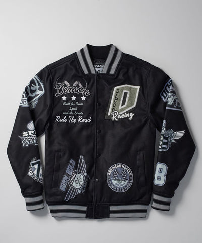 Reason - Dodge Demon Varsity Jacket - Black– Sixteen Bars