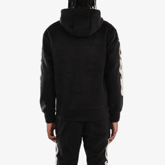 Copper Rivet - Black Mohair Hoodie