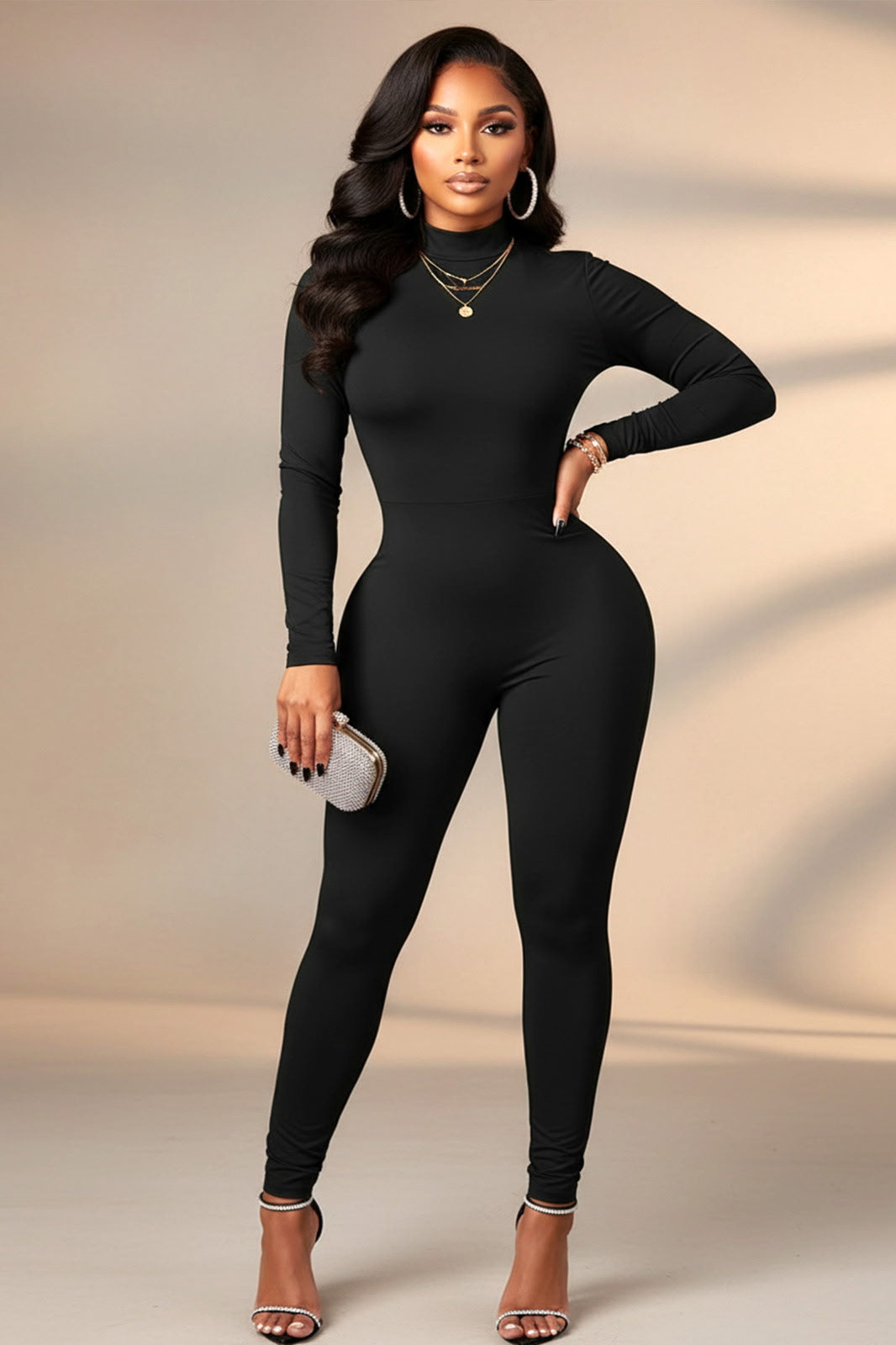 ShopWTD - LS Jumpsuit - Black
