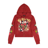 Ed Hardy - Red Sacred Heart Hoodie