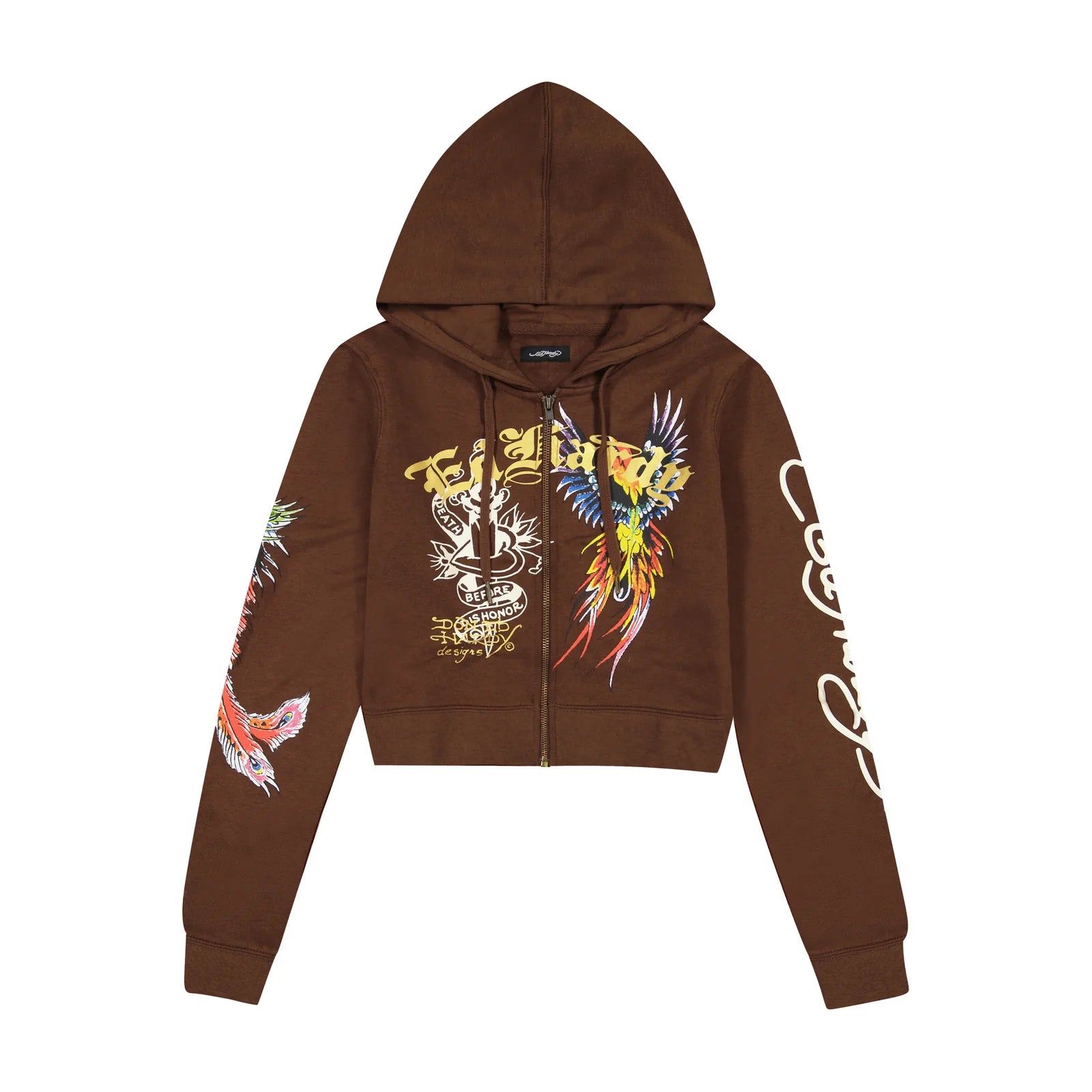 Ed Hardy - Cocoa Phoenix Hoodie
