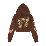 Ed Hardy - Cocoa Phoenix Hoodie