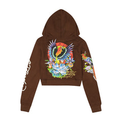 Ed Hardy - Cocoa Phoenix Hoodie