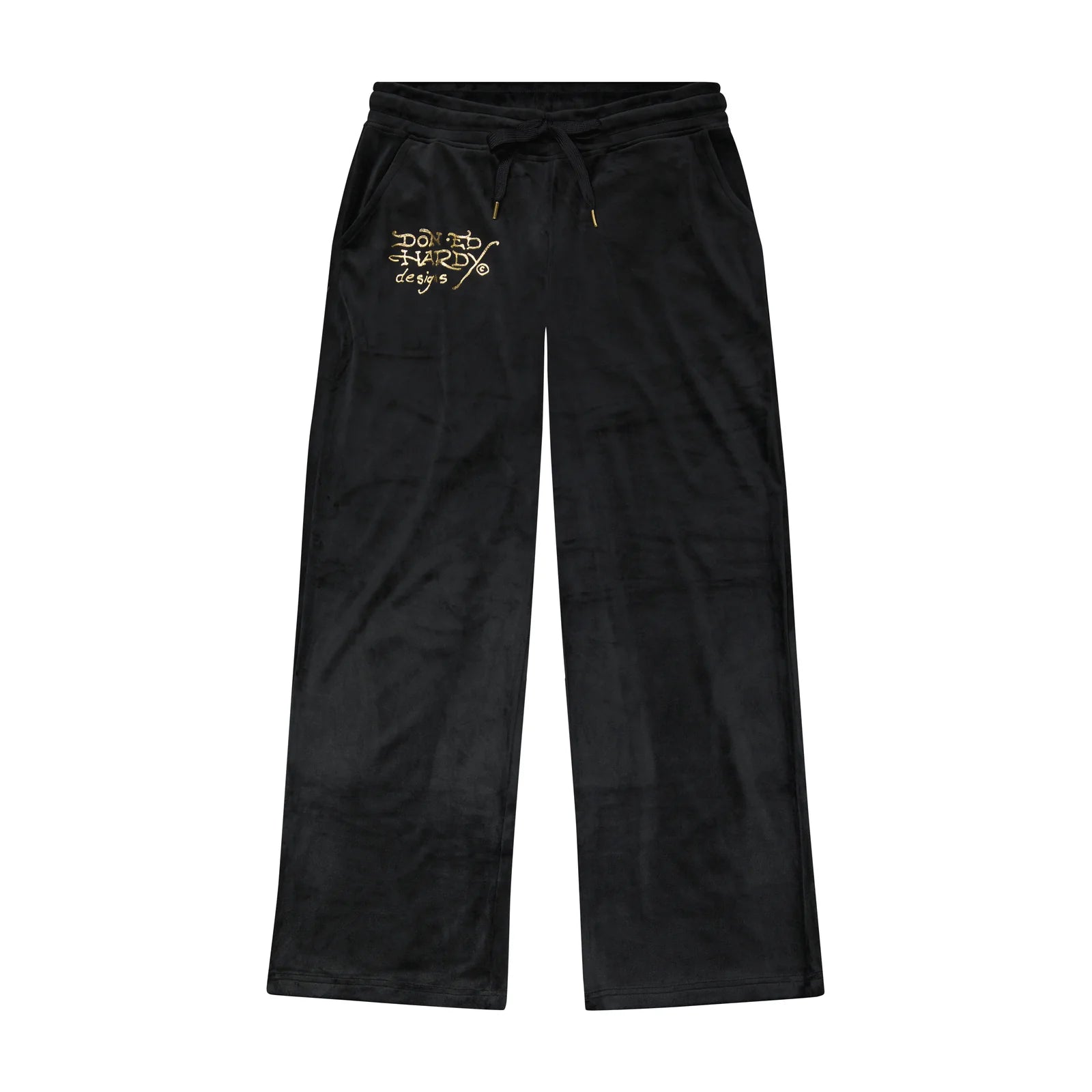 Ed Hardy - Black Amor Butterfly Sweatpants