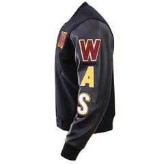 Pro Standard -  Washington Commanders Classic Wool Varsity Jacket - Black