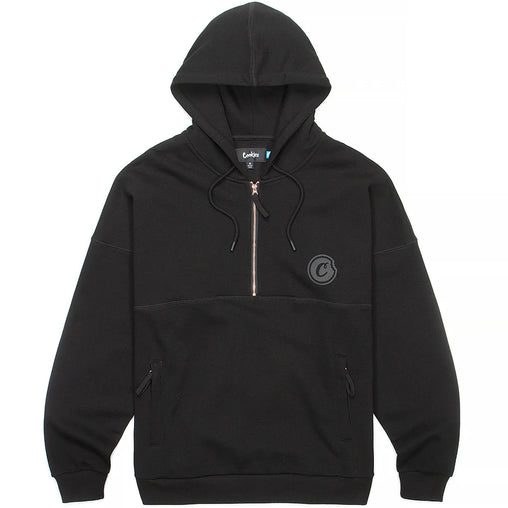 Cookies - First Light Half Zip Hoodie - Black