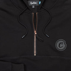 Cookies - First Light Half Zip Hoodie - Black