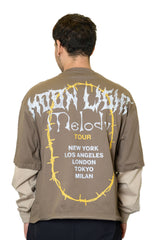 Roku Studio -  Graveyard LS Tee - Brown