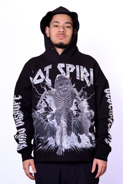 Roku Studio -  Riot Spirit Hoodie - Black
