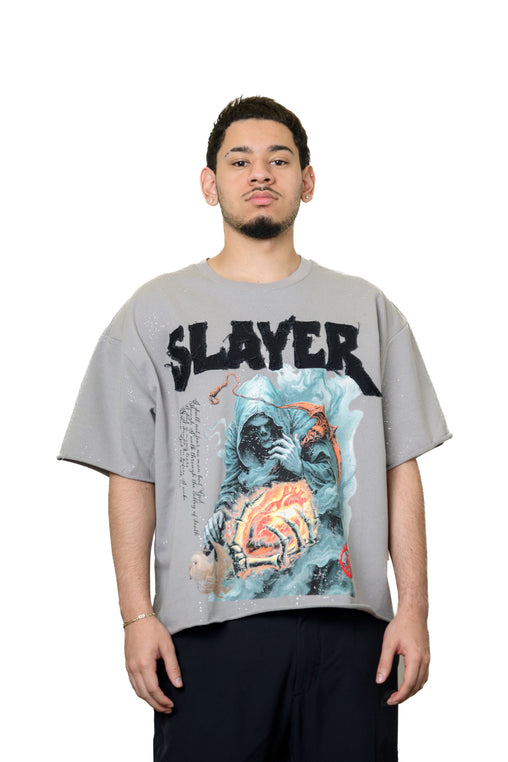 Copper Rivet - Slayer Tee - Grey
