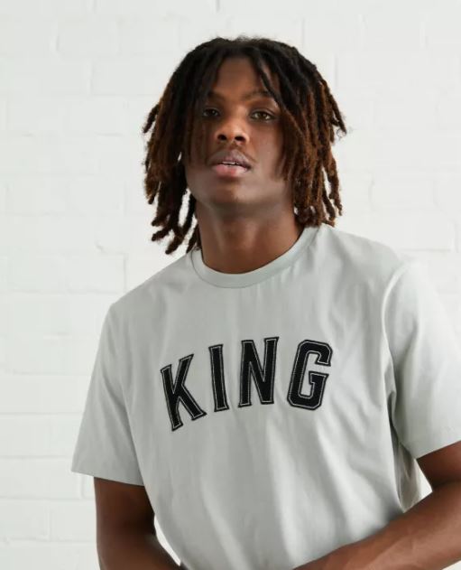 Kings Cross Tee Ice Grey / M