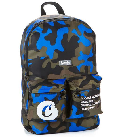 Cookies Blue Camo Orion Backpack SMELL PROOF Sixteen Bars